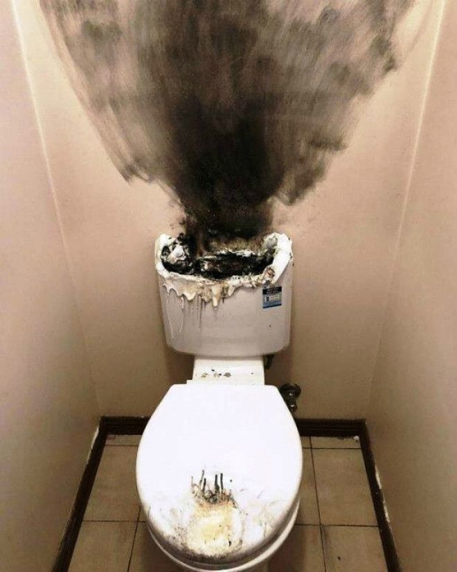 Несчастный случай в туалете