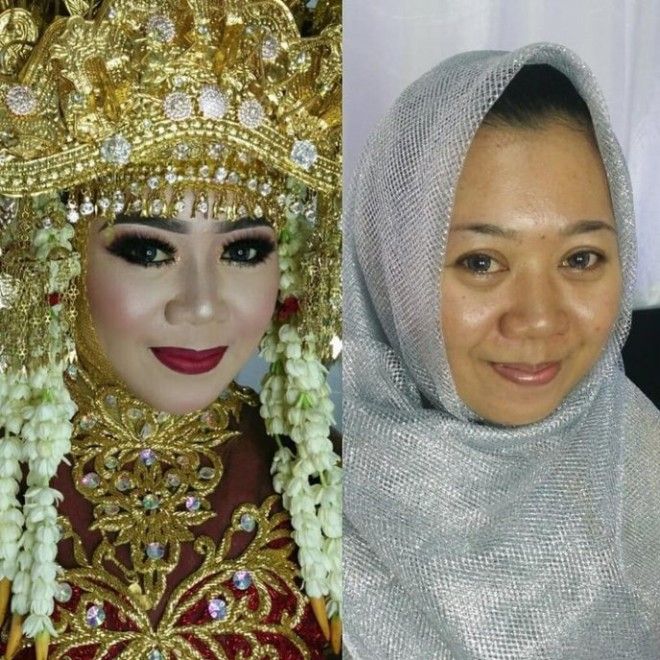 SЭто свадьба или маскарад Вот как красят невест в Азии