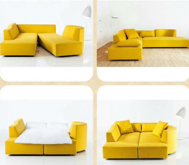 Комплект из модульных диванов Фото Pinterest