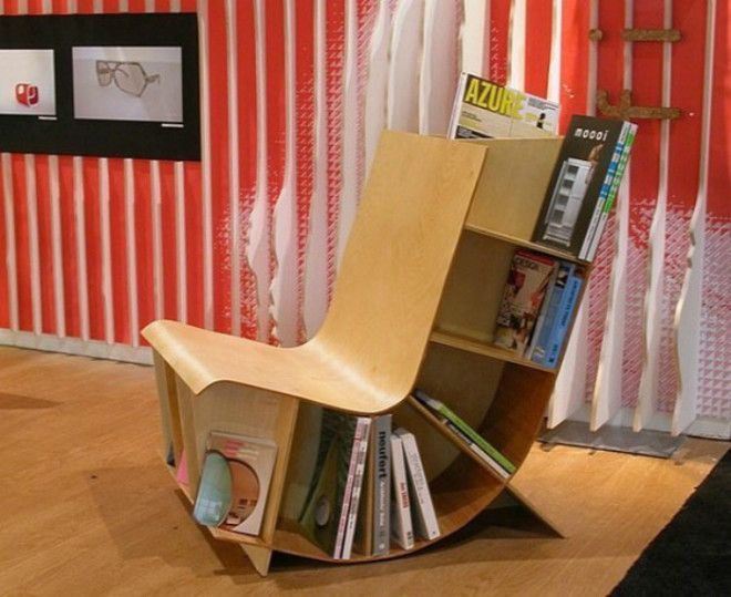 Кресло с полками для книг Фото LiveJournal