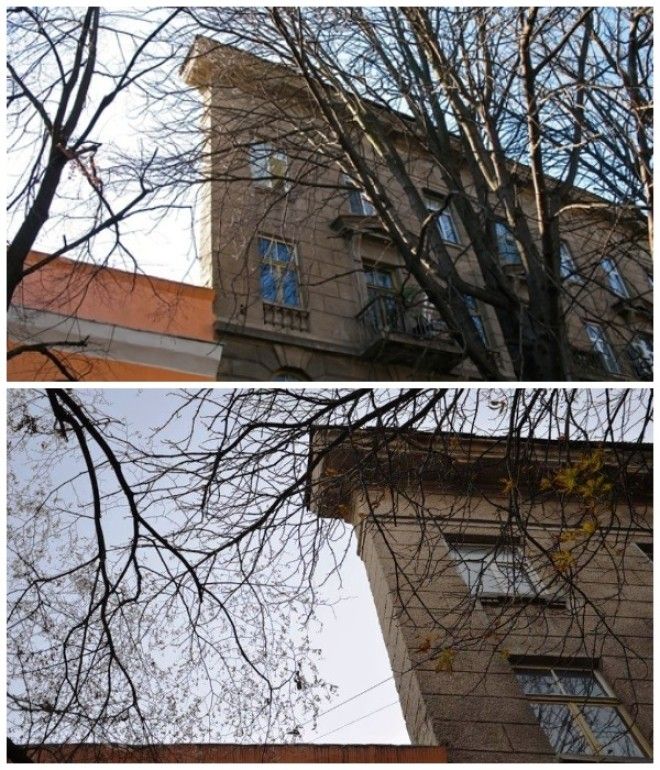 Домстена в Одессе построенный в 1937 году архитекторами Минкусом и Шаповаленко Украина