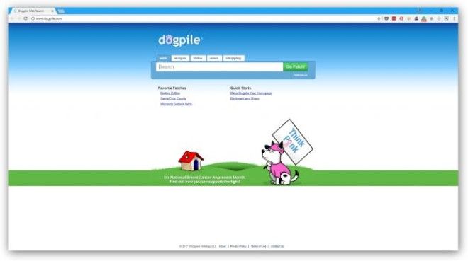 Лучшие поисковики: Dogpile