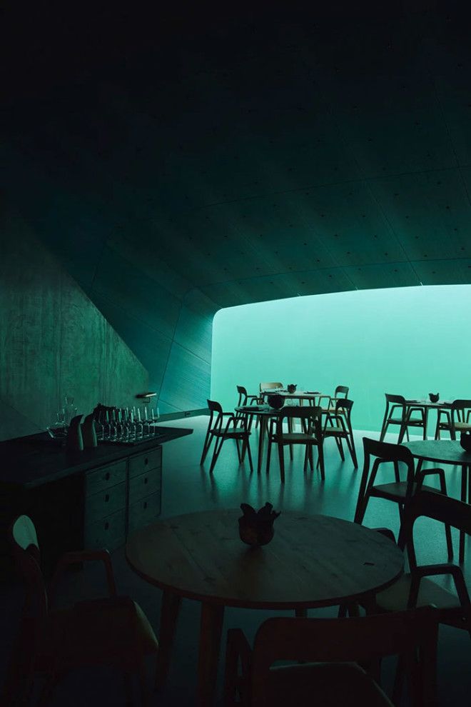 7 фото подводного ресторана в Норвегии