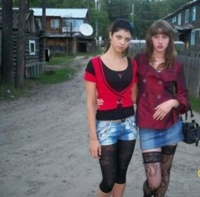 SСельский fashion деревенские девушки и их мода