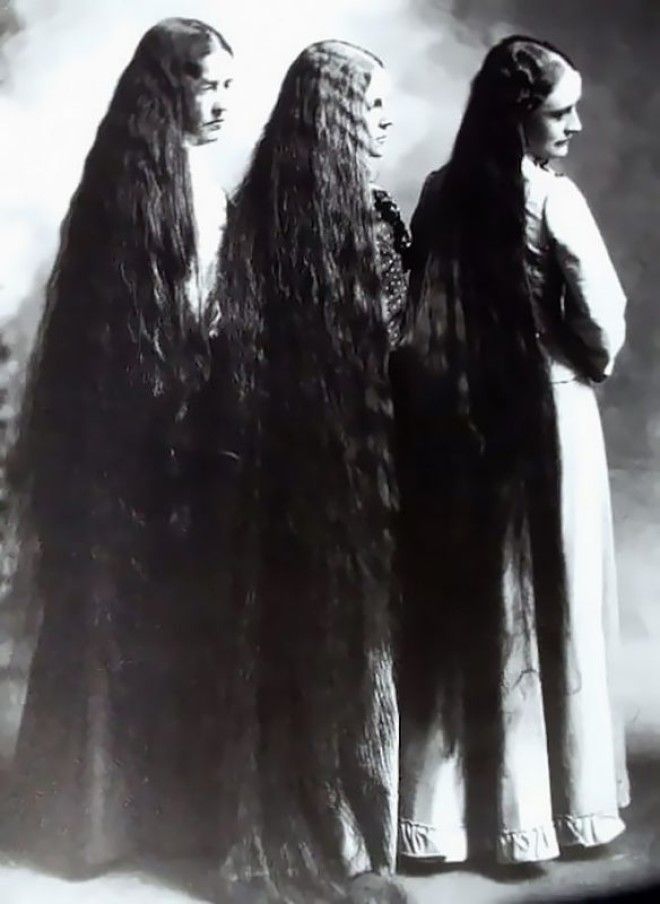 SФото викторианских девушек которые никогда не стриглись