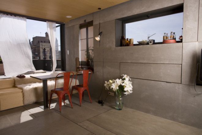 Смартстенка помогла сделать крошечную квартиру комфортной и уютной Испания Фото interiorsmallru