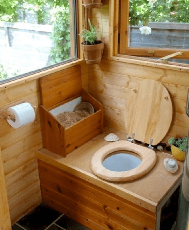 SПодборка самых креативных вариантов туалета для дачи или частного дома