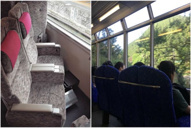 Поворотные сидения в поездах Фото Reddit Fishki