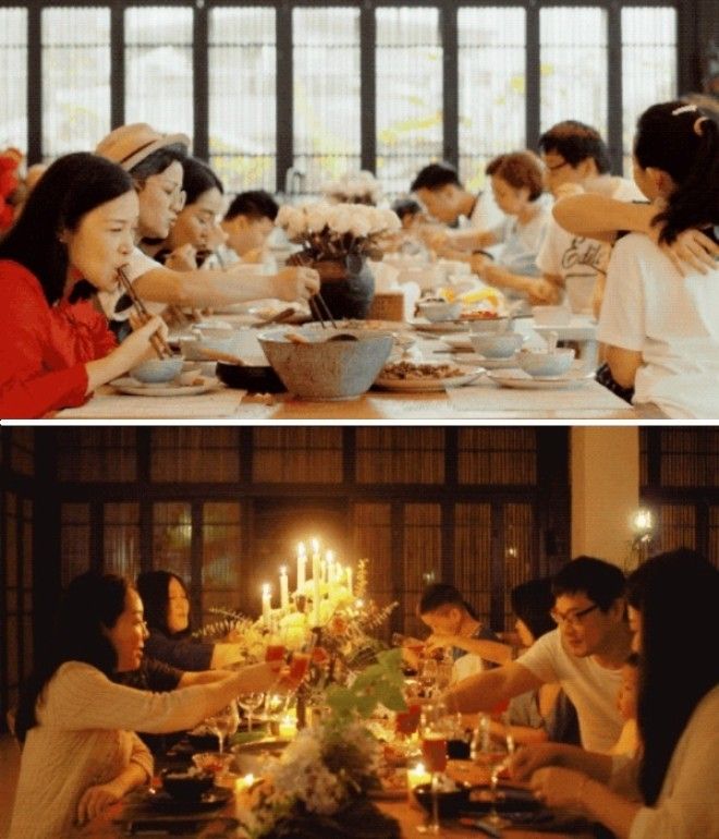 Все праздники подруги вместе с семьями и друзьями проводят в своем особняке Гуанчжоу Китай Фото mcreadersne