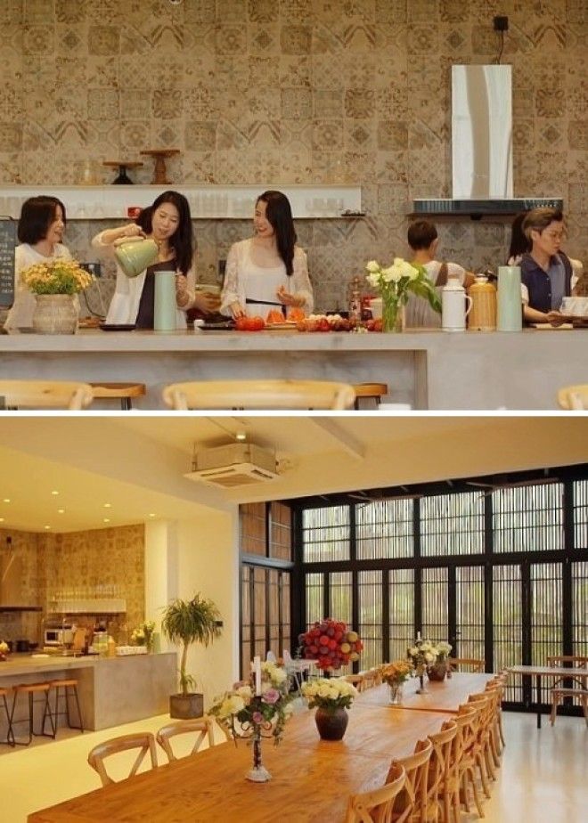 На такой большой кухне и обеденной зоне места хватит всем Гуанчжоу Китай Фото whatsnew2daycom