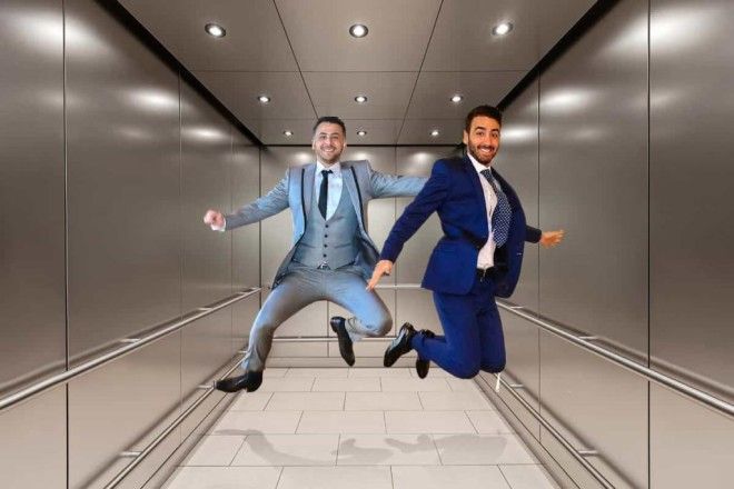 SМожет ли спасти прыжок в падающем лифте А вы знаете ответ