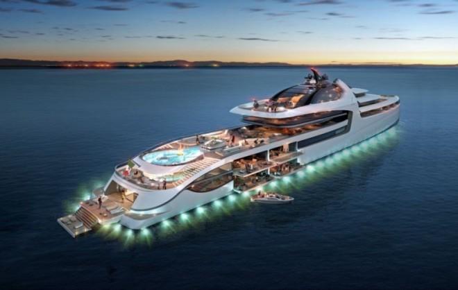Дизайн этой яхты круче лучших отелей мира!