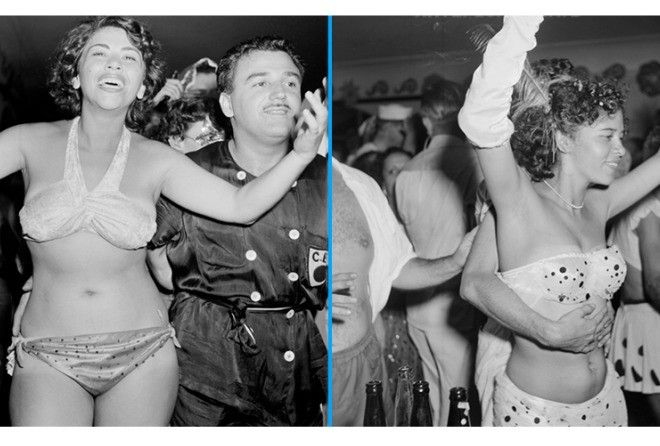 Как праздновали бразильский карнавал в середине прошлого века