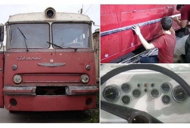 Чудесная реставрация старого автобуса!