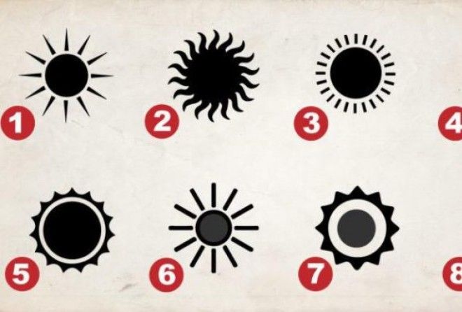 Попробуйте пройти этот простой тест. Какое солнце вы бы выбрали?